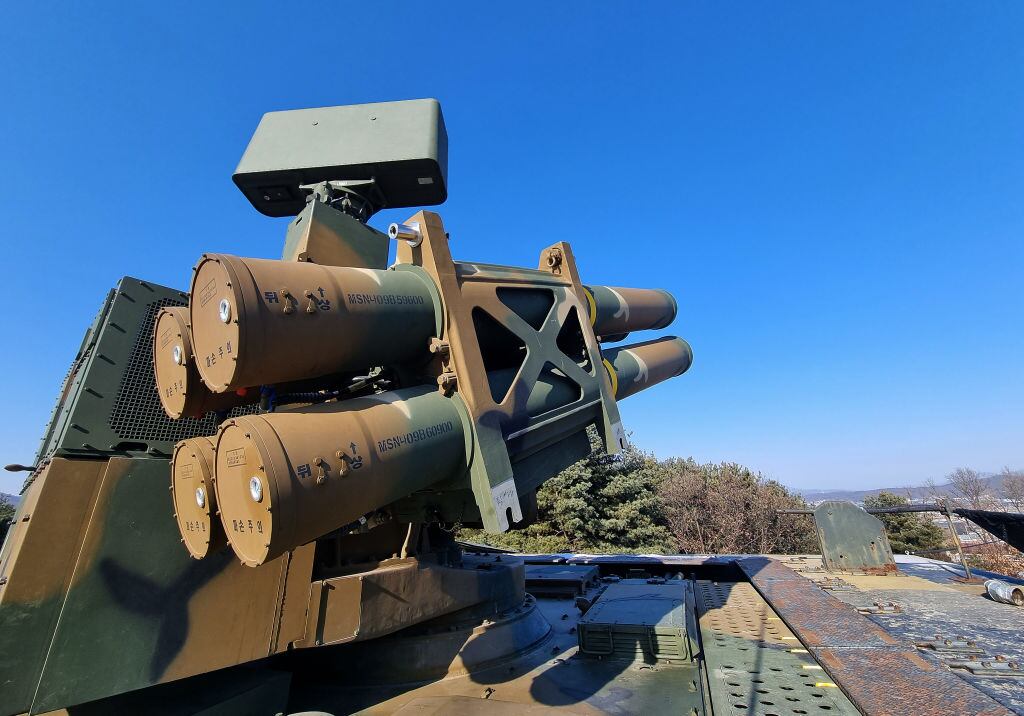 Ejército de Corea del Sur ensaya lanzamiento de misiles en Yangju