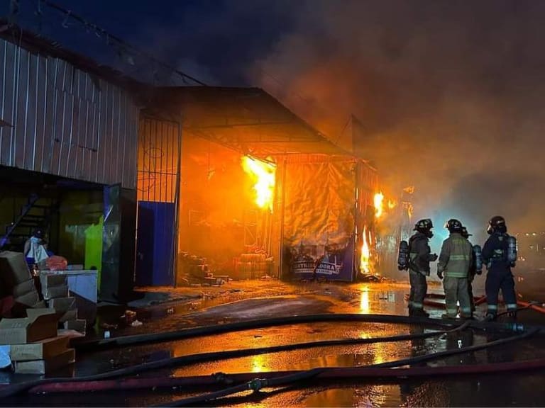 incendio en Talca