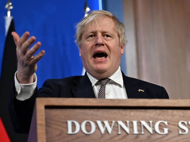 El primer ministro del Reino Unido, Boris Johnson