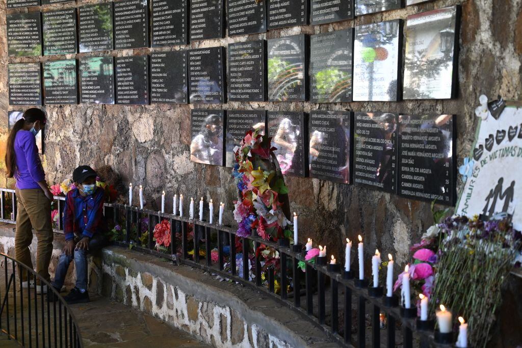El memorial de víctimas de la matanza El Mozote
