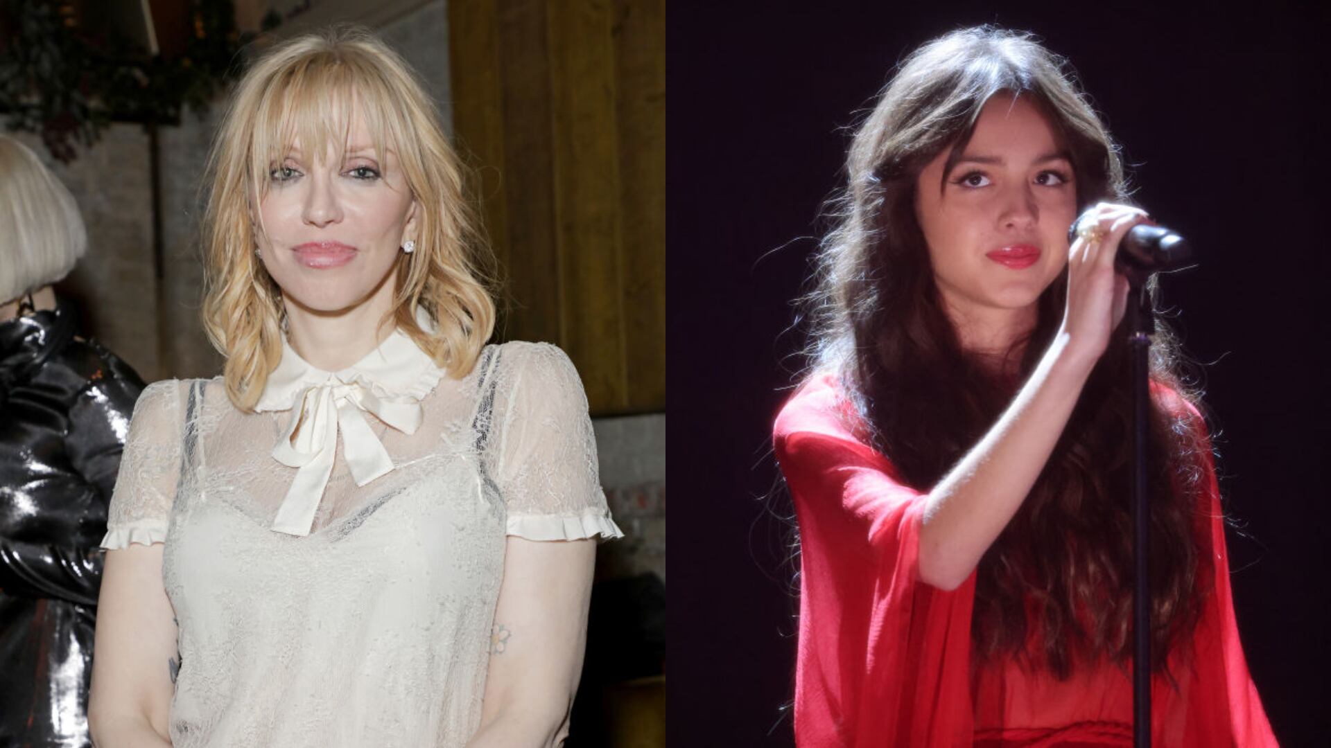 Courtney Love acusó a Olivia Rodrigo de plagiar la portada de uno de sus discos