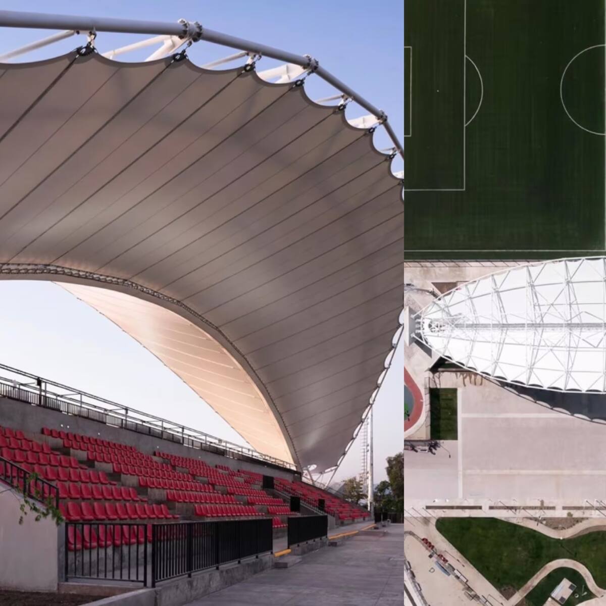 Nuevo estadio en Santiago se inaugura este sábado: costó $6 mil millones y así lucen sus instalaciones