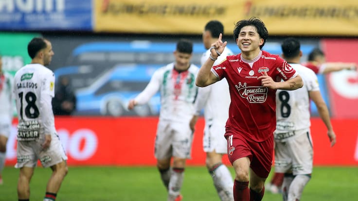 Bajo otro temporal: Ñublense supera a Palestino y se mete en puestos de clasificación a torneos internacionales