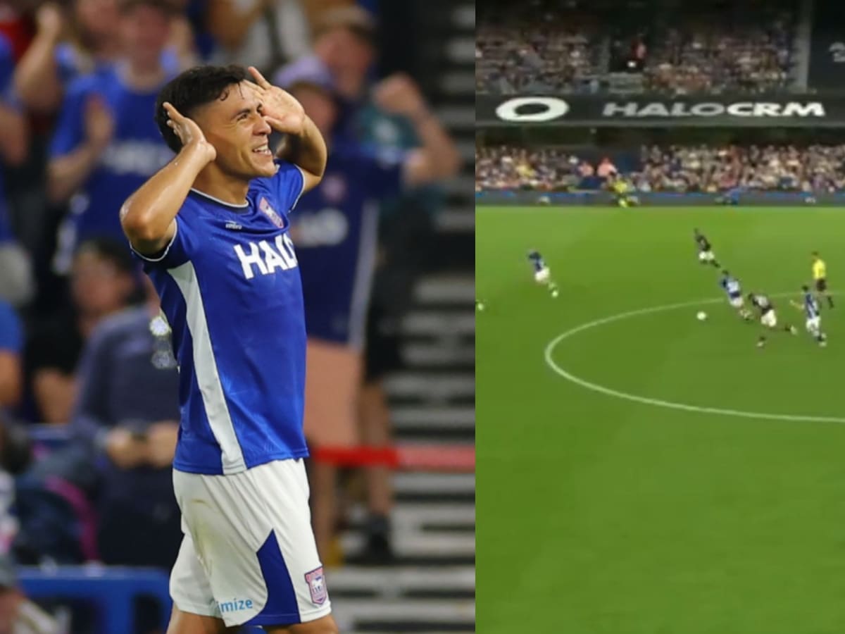 Marcelino Núñez anota dos golazos en Inglaterra y el segundo fue desde mitad de cancha: ¡una locura!