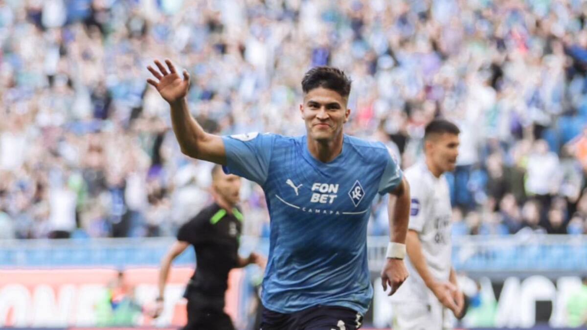 Con un penal y una asistencia: Víctor Méndez y Thomas Galdames aportaron en triunfo de su equipo en la Copa de Rusia