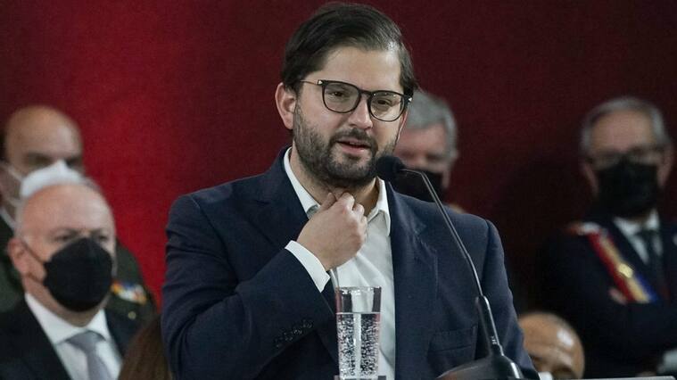 24 de mayo de 2022/SANTIAGOPresidente de la República Gabriel Boric Font participa del 160° aniversario de la Gran Logia de Chile.
Mandatario asistió este a la Ceremonia Republicana por el 160° aniversario de la Gran Logia de Chile, acto que será liderado por el Gran Maestro Sebastián Jans
FOTO : FRANCISCO CASTILLO/AGENCIAUNO