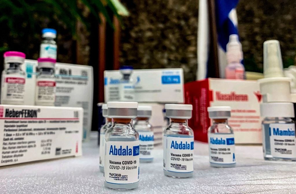 Las vacunas cubanas Abdala que fabrica BioCubaFarma