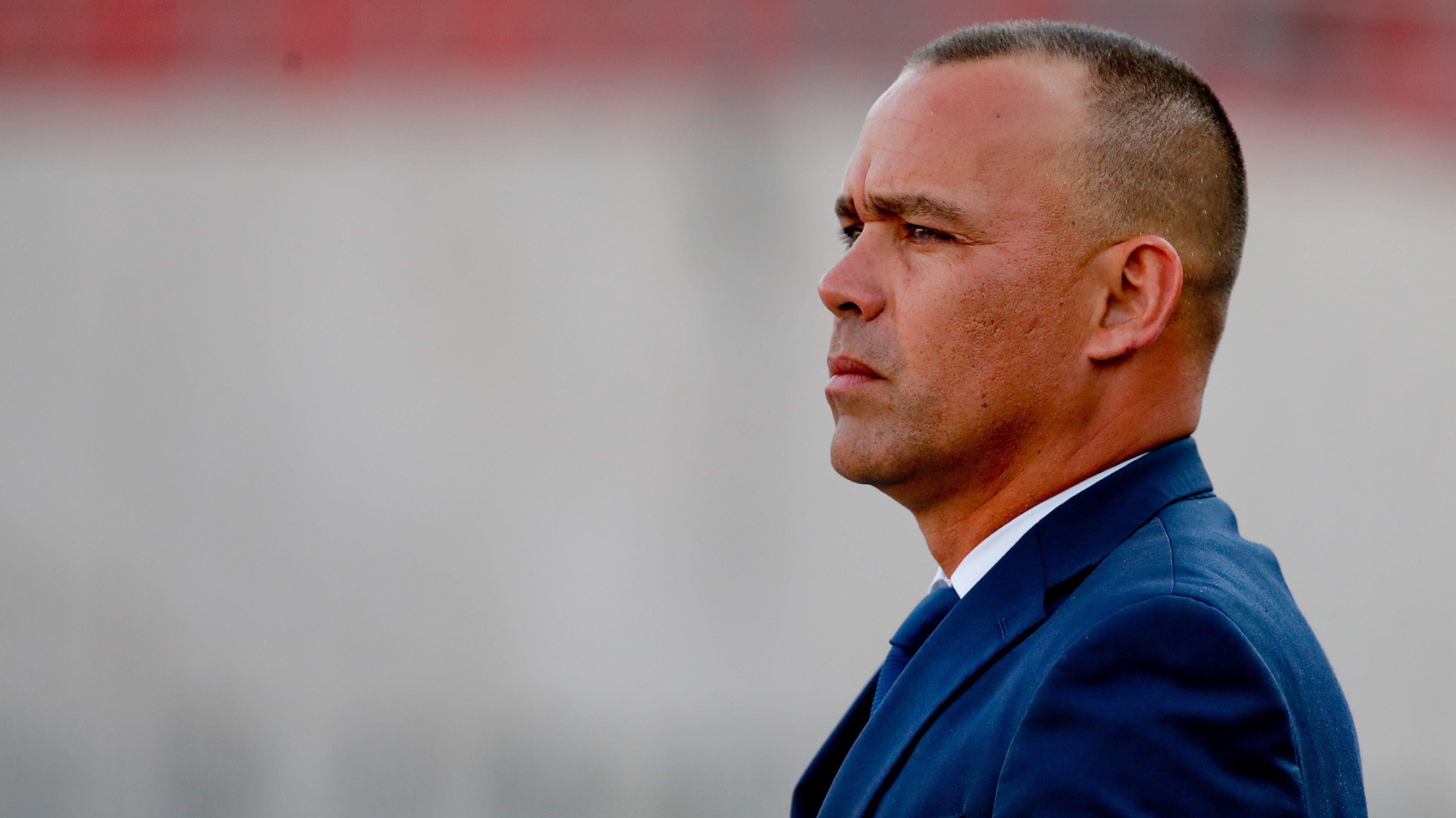 24 de Enero del 2021/SANTIAGOEl director Tecnico de Universidad de Chile Rafael Dudamel(c) ,durante el partido valido por la Vigésimo Tercera fecha del Campeonato Nacional AFP PlanVital 2020, entre Universidad de Chile vs Deportes Iquique, disputado en el Estadio Nacional.
FOTO:FRANCISCO LONGA/AGENCIAUNO