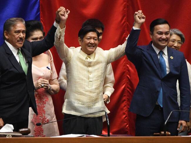 Ferdinand Marcos Junior es proclamado presidente de Filipinas