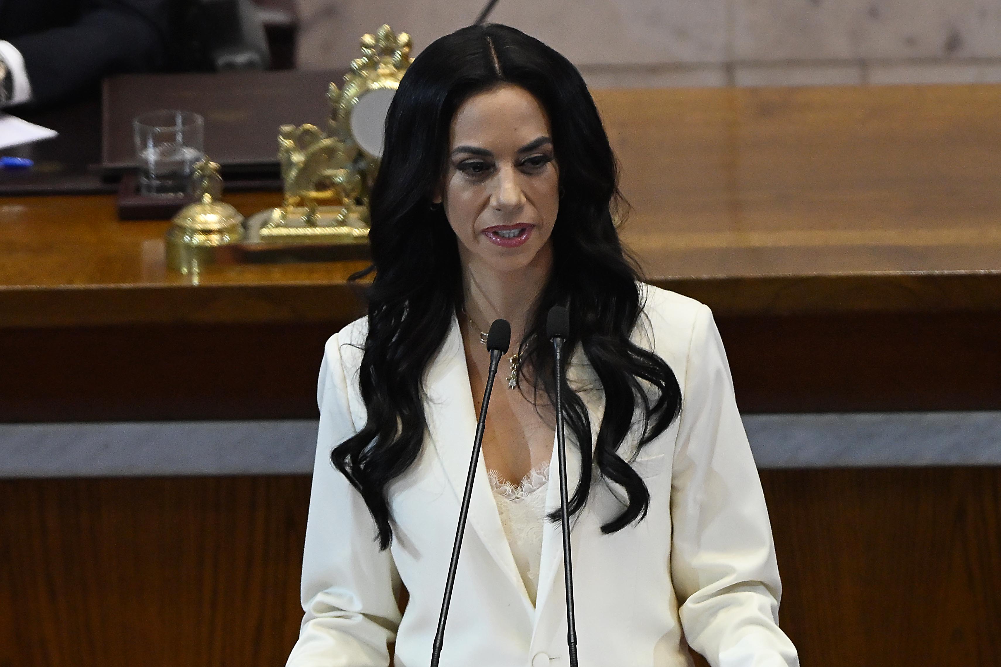 Paulina Nuñez, presidenta del Senado