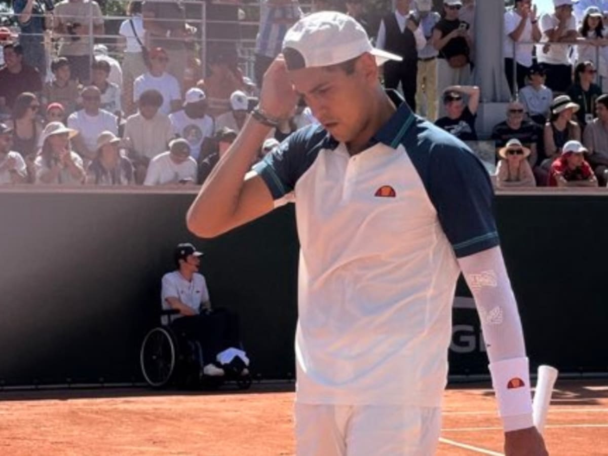 Alejandro Tabilo arrasa en su debut por la primera ronda de Roland Garros
