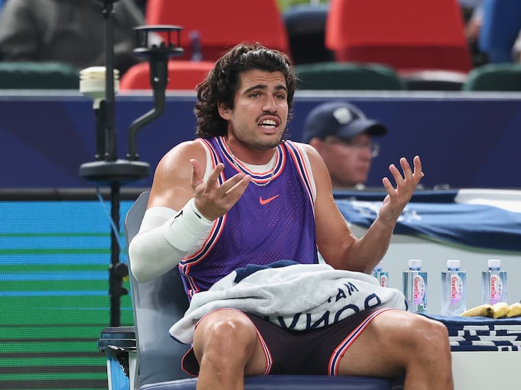 Carlos Alcaraz en el Masters de Shanghai