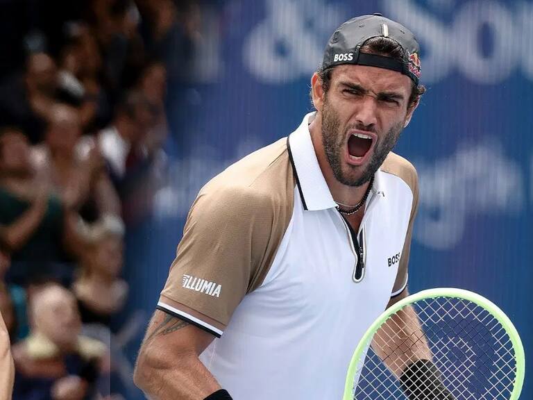 Novak Djokovic y Matteo Berrettini se instalaron con propiedad en los cuartos de final del Masters 1000 de Miami