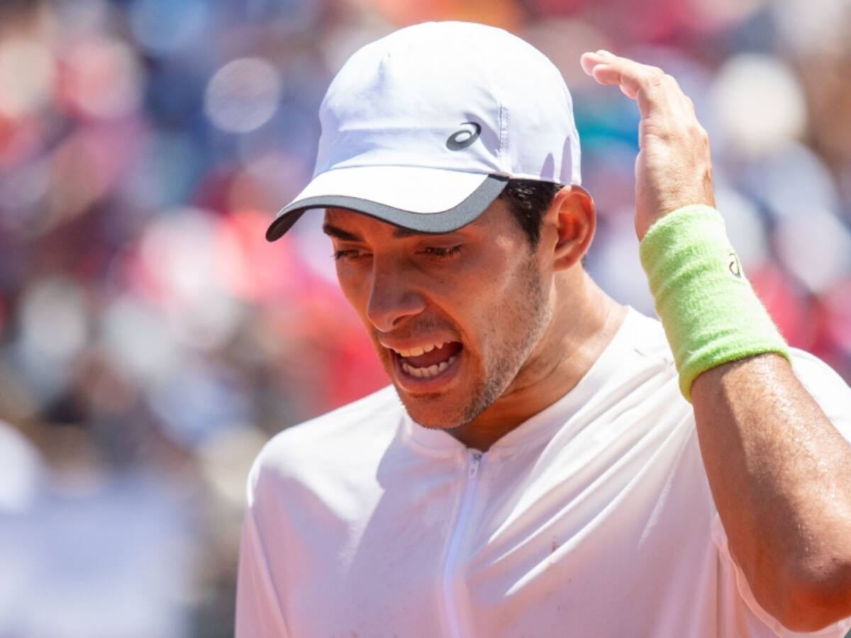 Cristian Garin cae en la primera ronda de Río de Janeiro ante un consistente Pedro Martínez