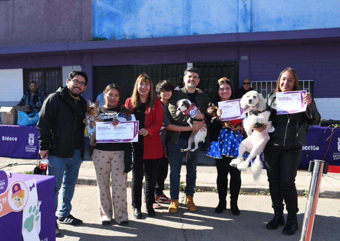 Municipalidad de Estación Central inaugura la primera peluquería canina municipal de Chile