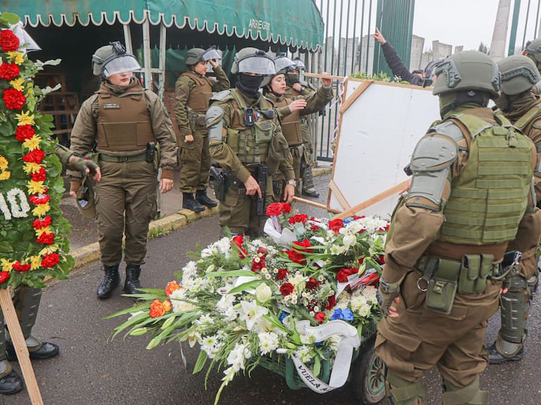 Tres detenidos deja primer funeral de alto riesgo en la región del Biobío bajo la nueva normativa de narcofunerales