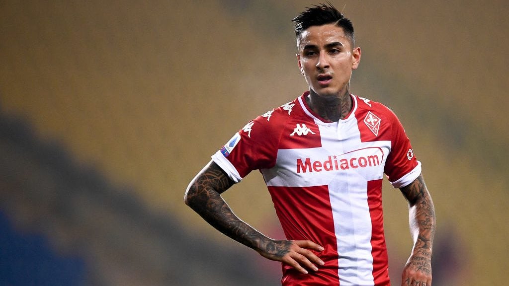 STADIO ENNIO TARDINI, PARMA, ITALY - 2020/11/07: Erick Pulgar of ACF Fiorentina looks on during the Serie A football match between Parma Calcio and ACF Fiorentina. The match ended 0-0 tie. (Photo by Nicolò Campo/LightRocket via Getty Images)