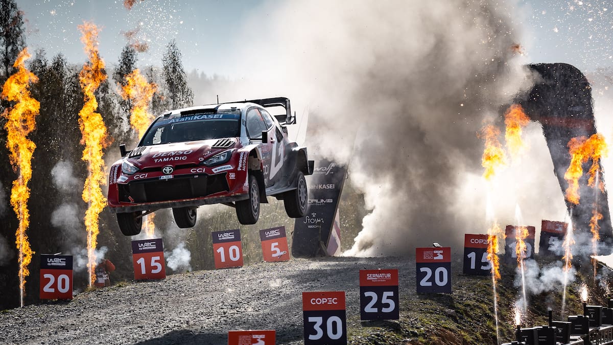 Grandes saltos, regalos para los espectadores y atochamiento: el lado b del último día del WRC Rally Chile Biobío
