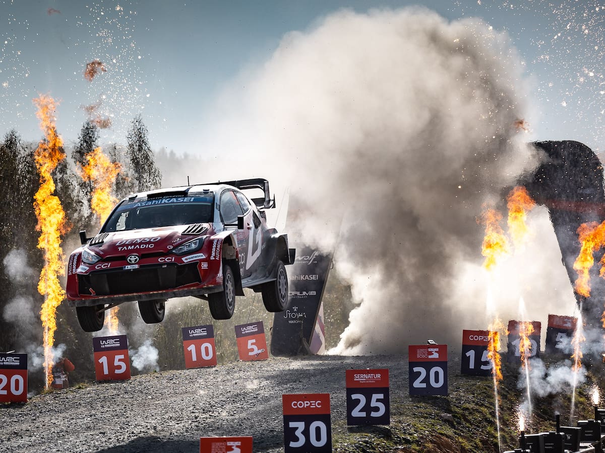 Grandes saltos, regalos para los espectadores y atochamiento: el lado b del último día del WRC Rally Chile Biobío