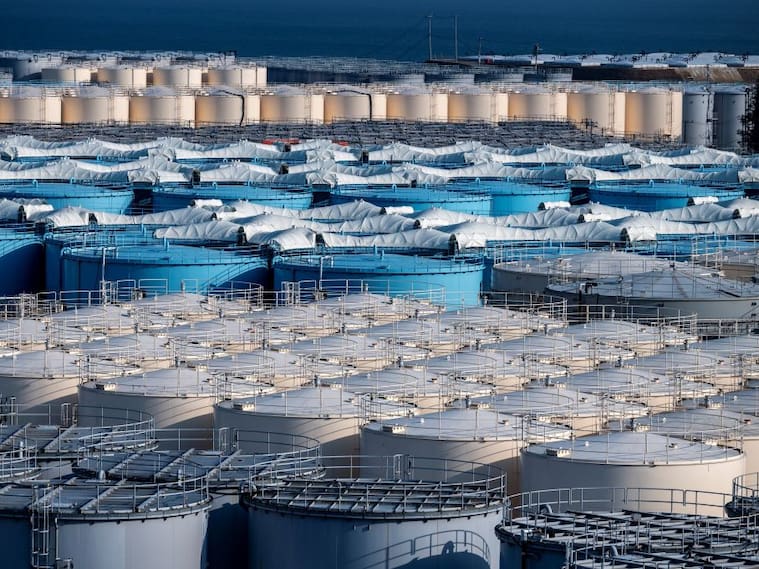 El acopio de agua contaminada de la central nuclear de Fukushima