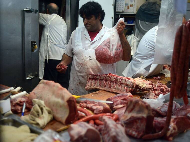 Imagen del mercado de la carne de Buenos Aires