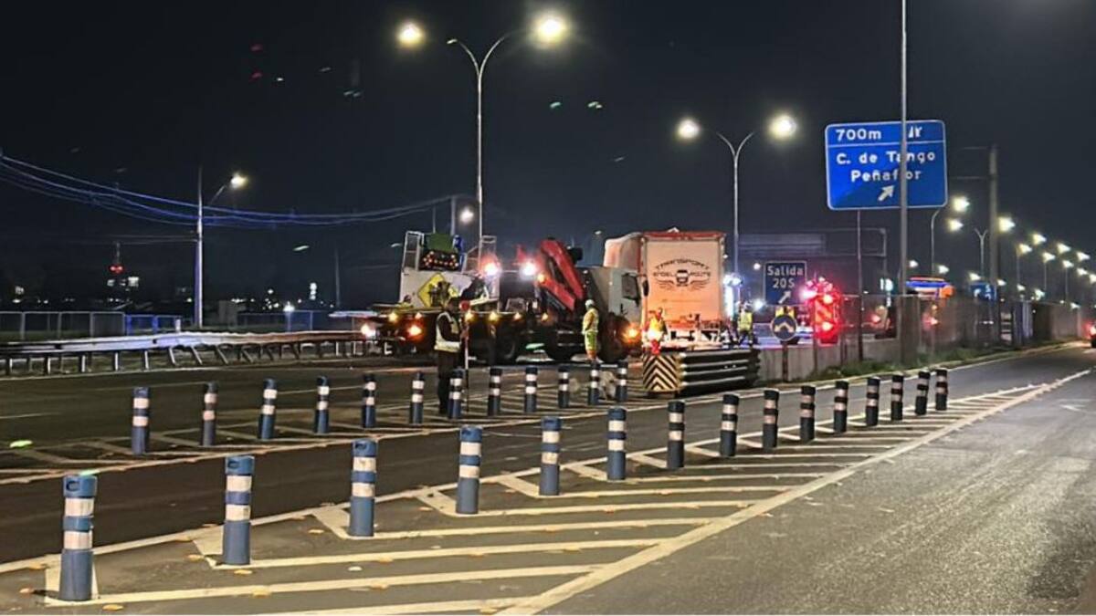 Fatal accidente de tránsito en San Bernardo deja un fallecido y gran congestión vehicular en Autopista Central