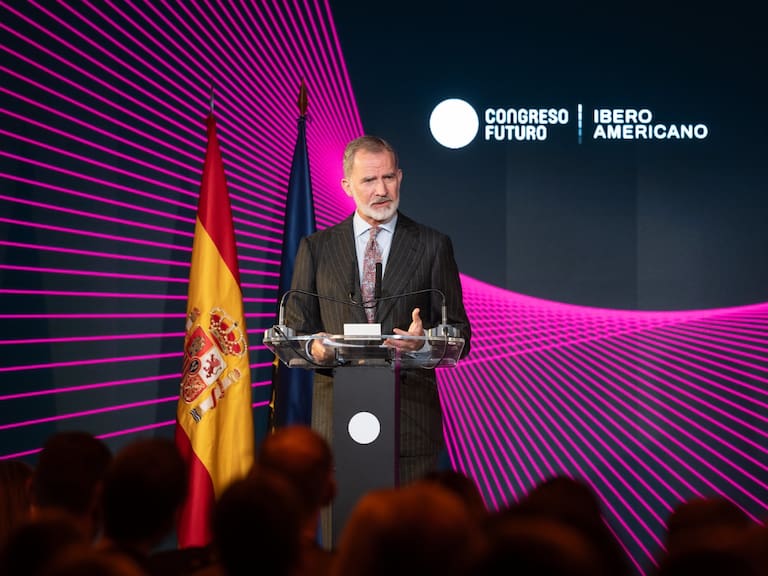 El Rey Felipe VI, de España, alaba el Congreso Futuro y su potencial proyección internacional