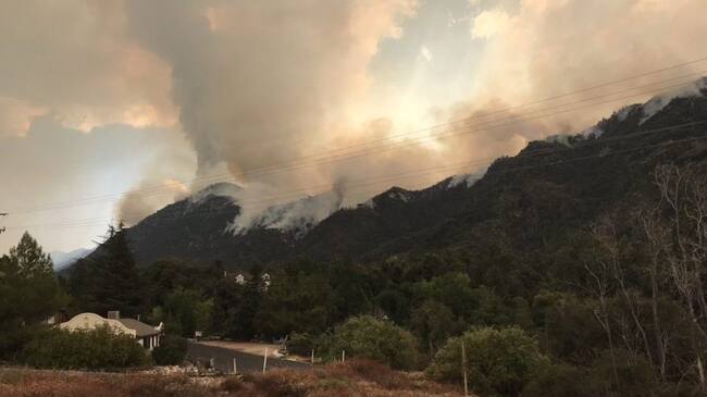 Ola de calor aumenta incendios en California