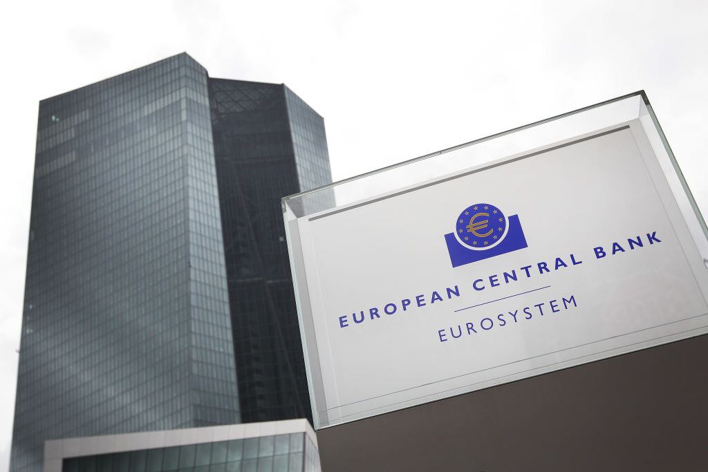La sede central del Banco Central Europeo en la ciudad de Frankfurt