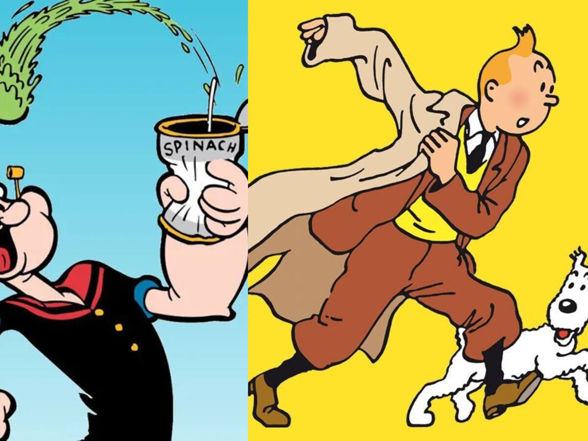 Popeye, Tintín y las novelas de Faulkner y Hemingway pasarán a ser de dominio público en 2025