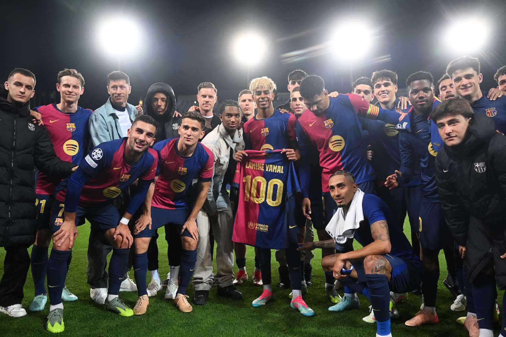 Lamine Yamal llegó a los 100 partidos disputados con el FC Barcelona