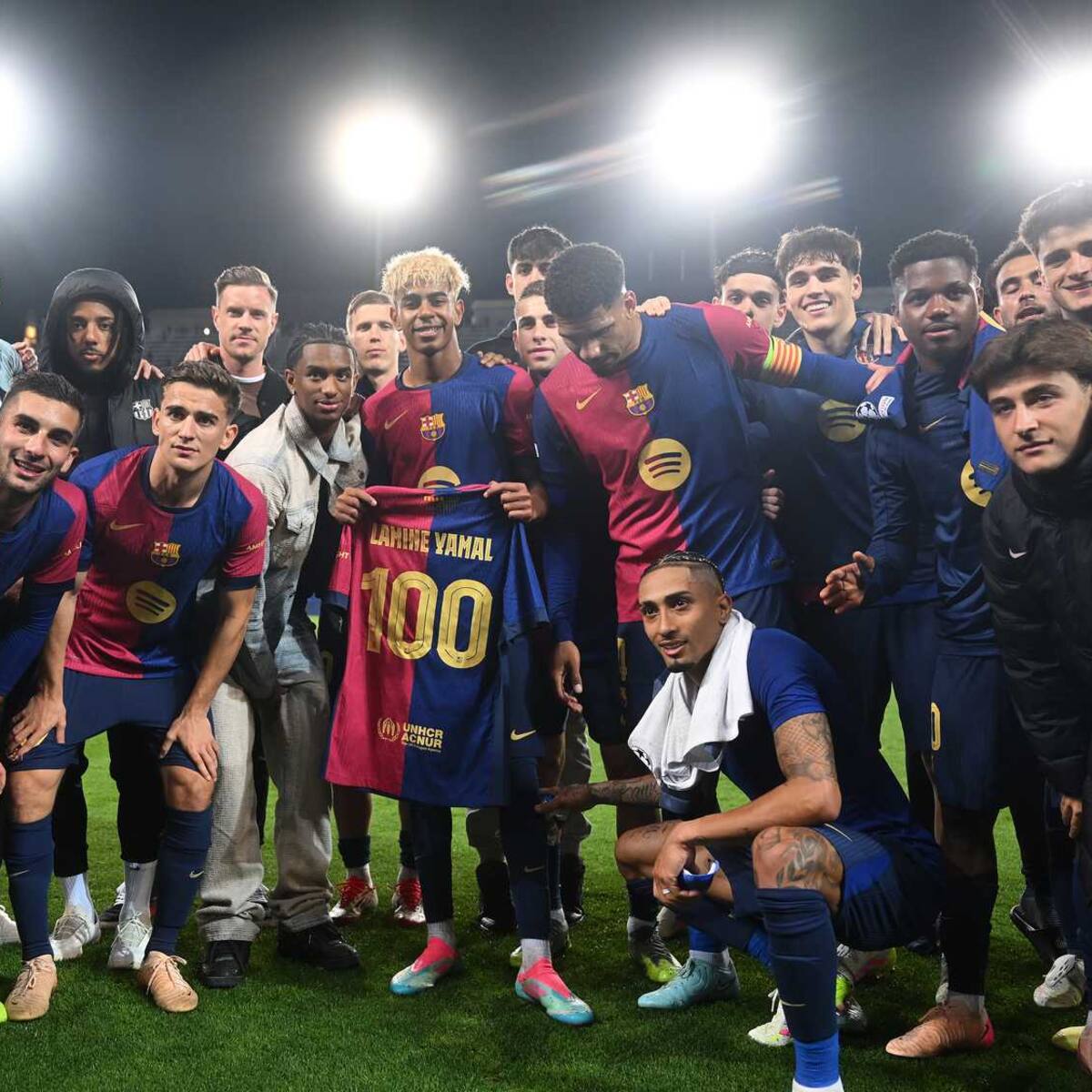 No hay tiempo para festejos: Lamine Yamal llegó a los 100 partidos disputados con el FC Barcelona