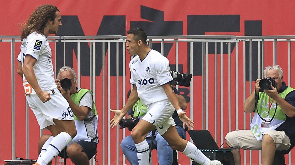 VIDEO | Alexis Sánchez convierte su primer gol en el Olympique de Marsella