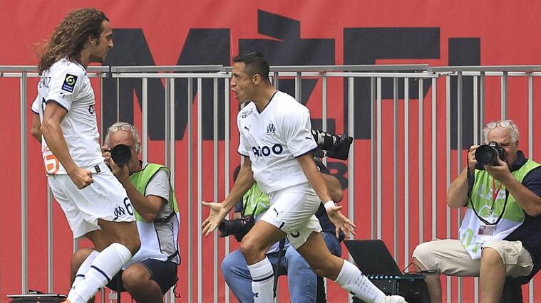 VIDEO | Alexis Sánchez convierte su primer gol en el Olympique de Marsella