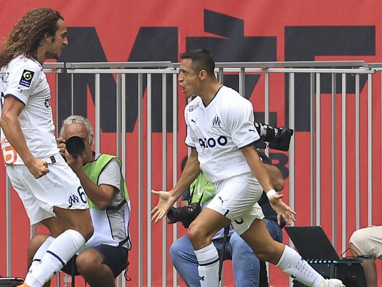 VIDEO | Alexis Sánchez convierte su primer gol en el Olympique de Marsella