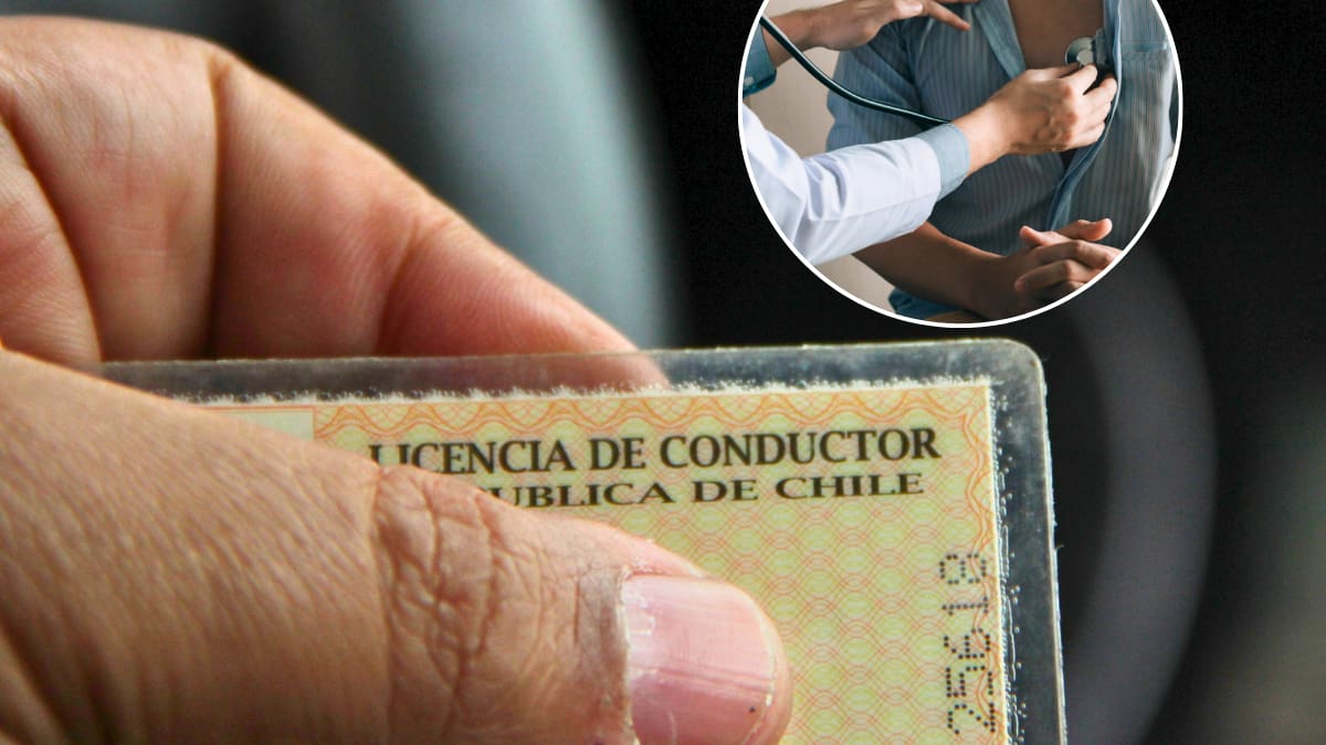 Licencia de conducir en Chile: las 38 patologías por las que pueden rechazarla o reducir su duración