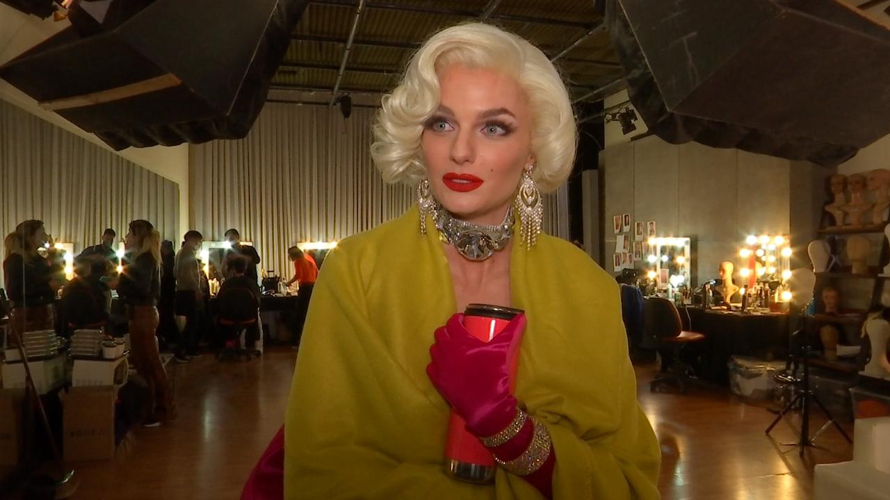 Josefina «Pin» Montané como Marilyn Monroe