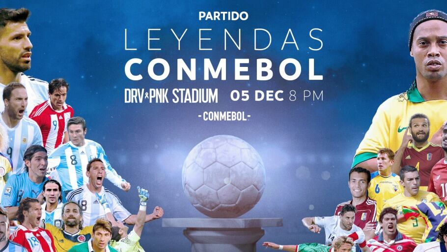 partido de leyendas conmebol
