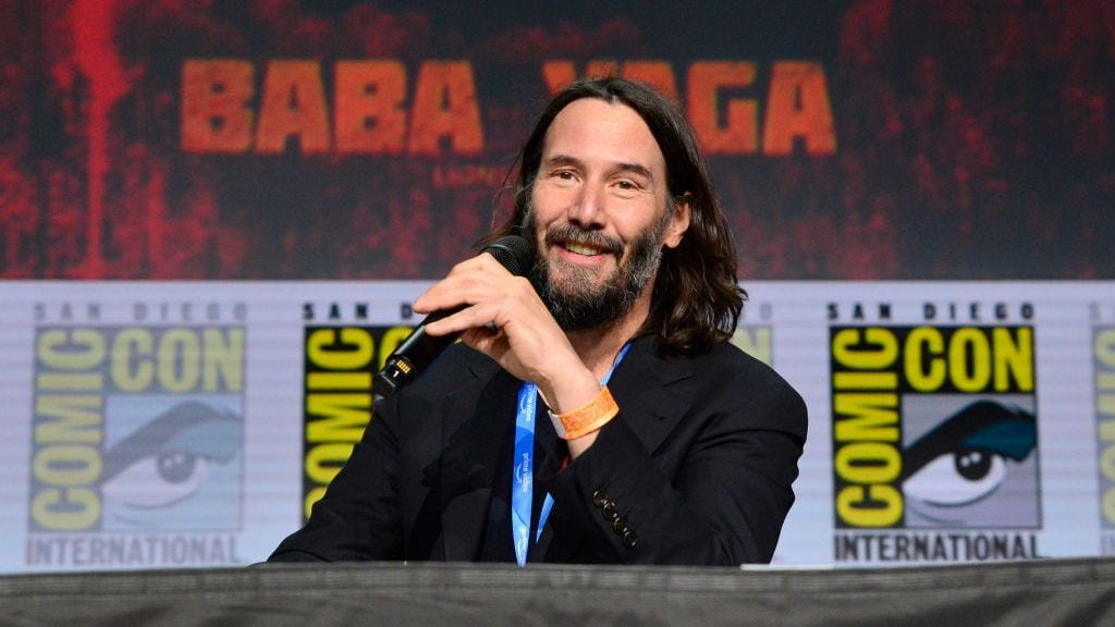 Keanu Reeves - director - BRZRKR - comic - película