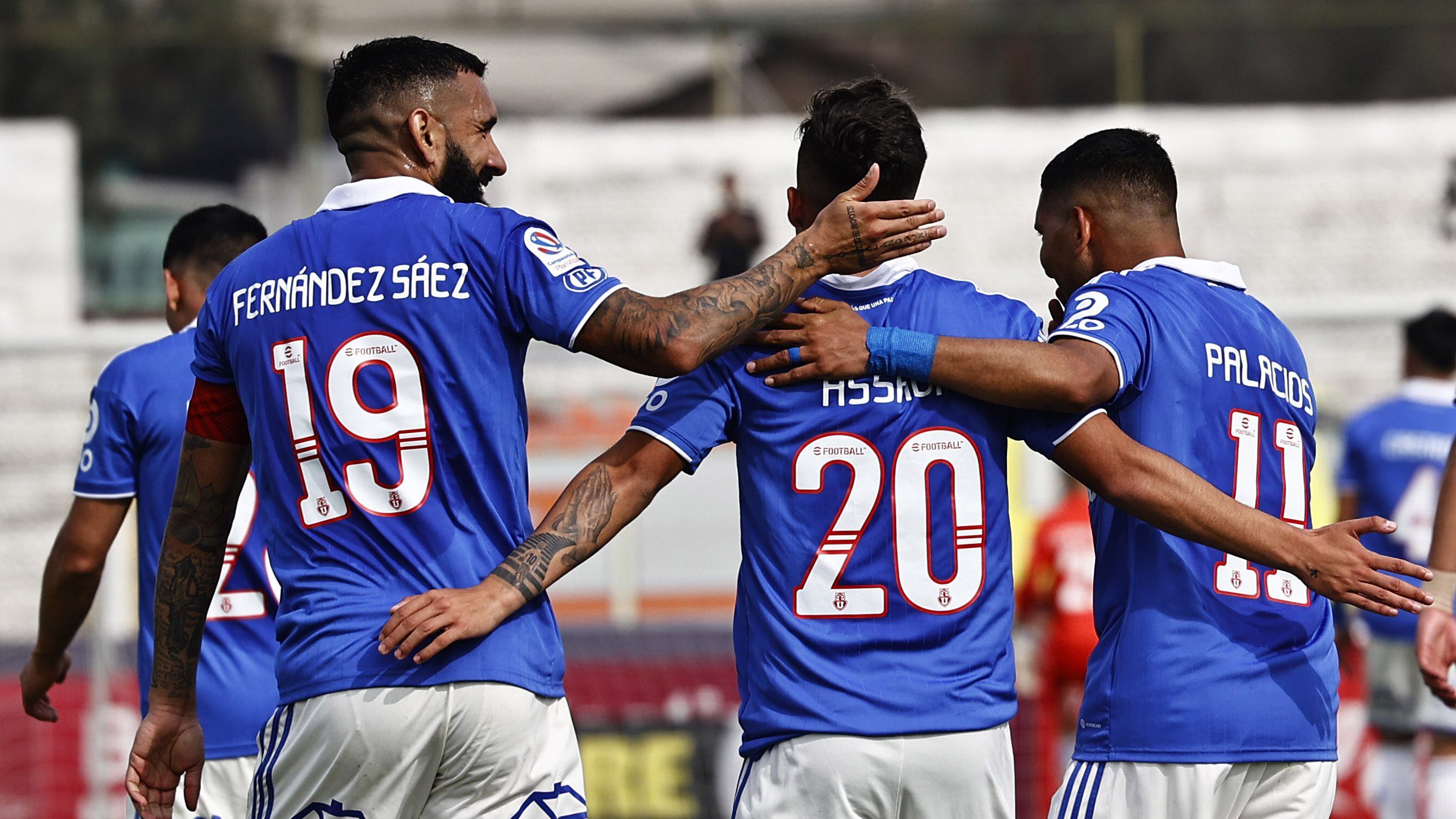La U de Chile consigue un revitalizador triunfo ante Palestino