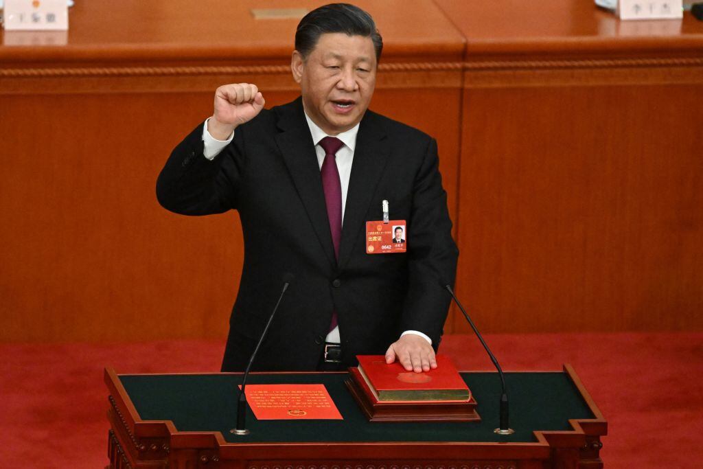 Xi Jinping presta juramento para su tercer mandato presidencial en China