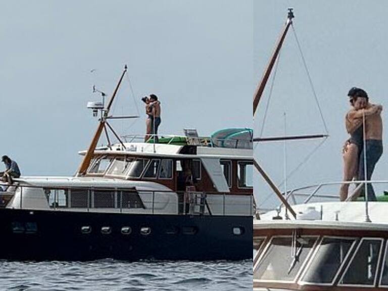 Las imágenes que confirmarían romance entre Katy Perry y Justin Trudeau: fueron captados besándose en un yate