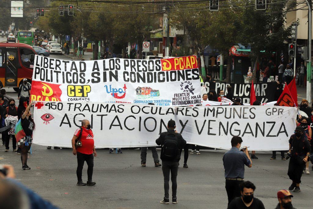 Manifestaciones en Valparaíso, cambio de mando, Congreso