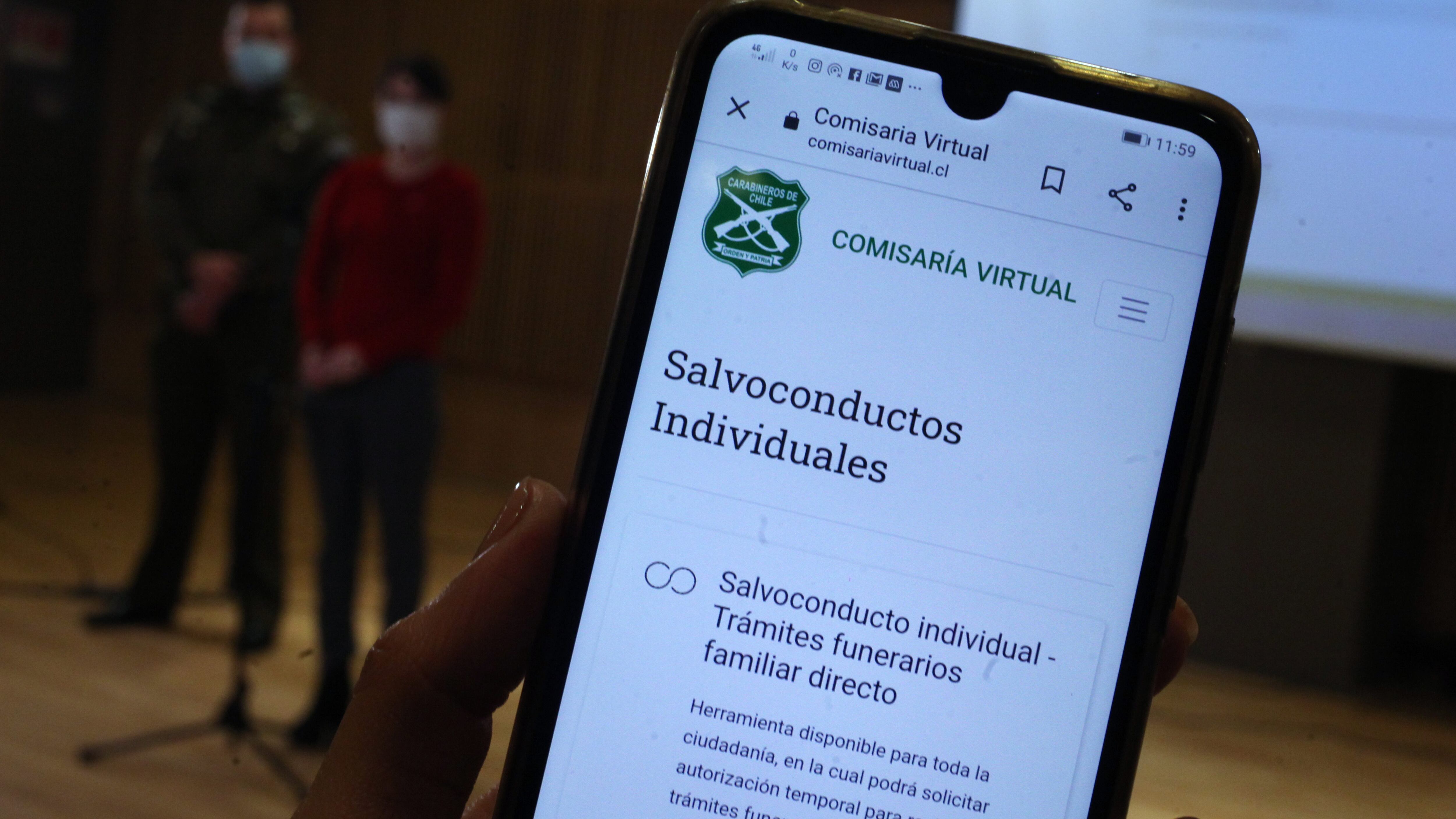 03 DE AGOSTO DE 2020/SANTIAGO
Dan a conocer las nuevas medidas que se requerirán a futuro para solicitar permisos, haciendo más seguro el sistema de comisariavirtual.cl, Santiago.
FOTO: AILEN DÍAZ/AGENCIAUNO
