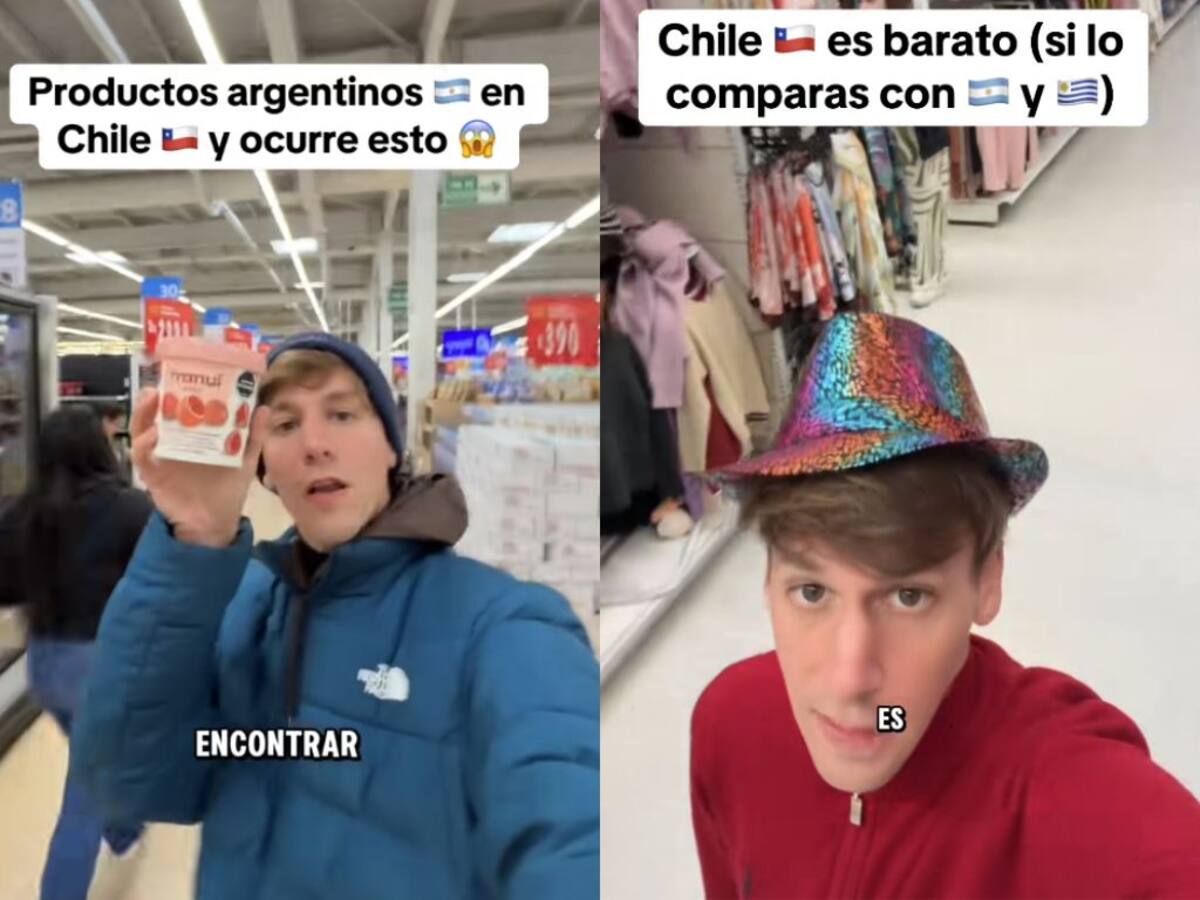 “Estoy flipando”: español residente en Argentina queda en shock en comparación con los precios en Chile