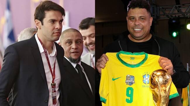 Kaká reclama que los brasileños no respetan a sus ídolos: "En Brasil, Ronaldo es solo un gordo caminando por la calle"