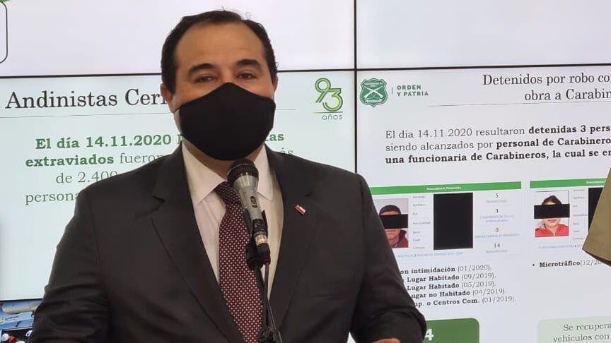 Subsecretario del Interior por homicidio de carabinero Nain