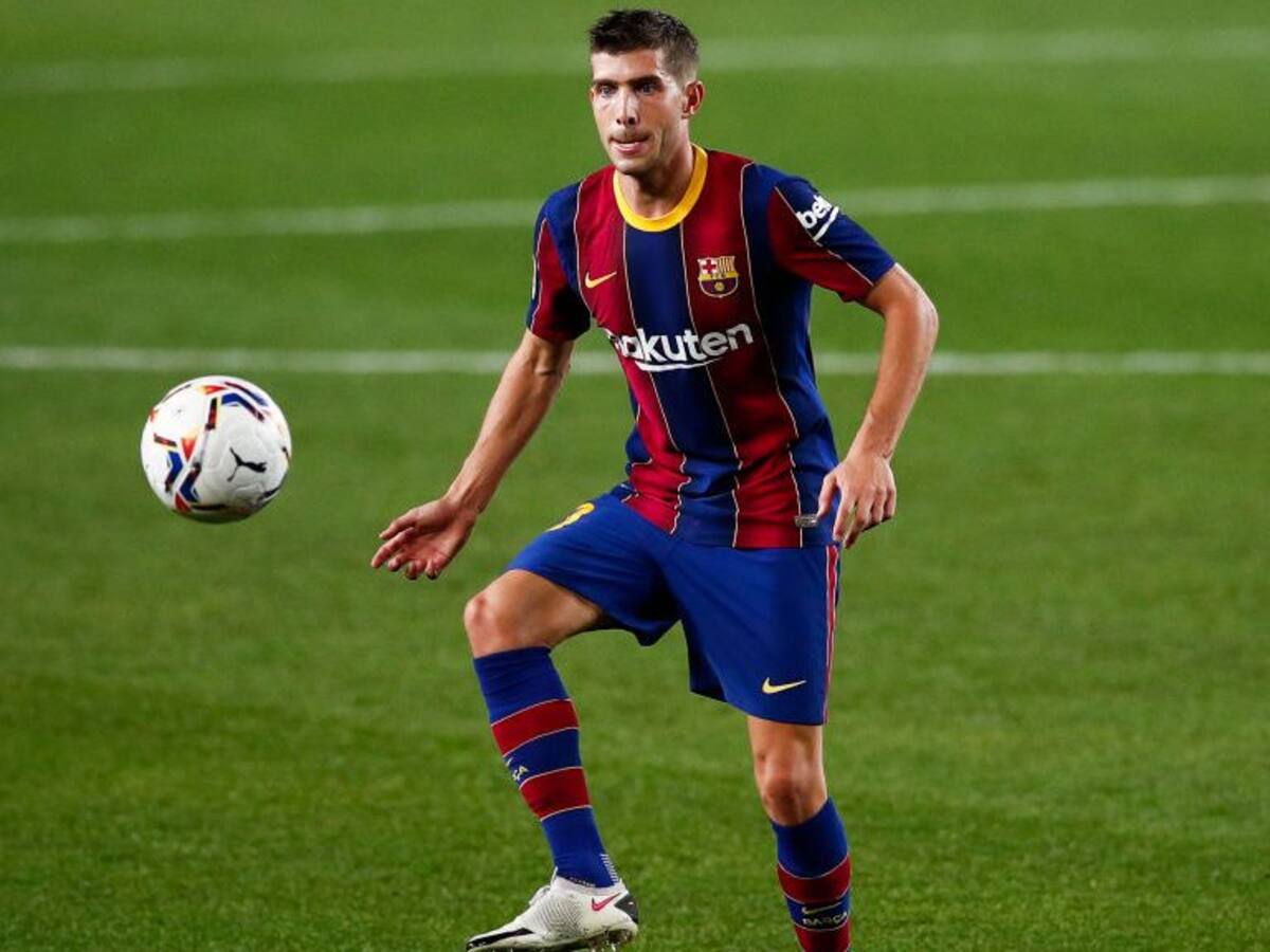 Barcelona informó que Sergi Roberto arrojó positivo por Covid-19