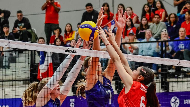 Chile cae ante la potencia de Estados Unidos e irá por la revancha frente a Egipto en el Mundial de Vóleibol Sub 17