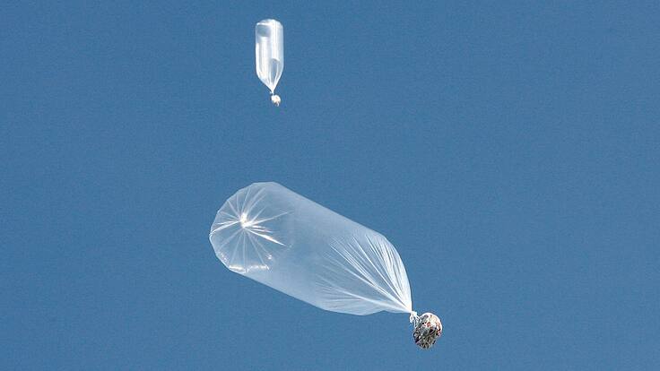 Corea del Norte vuelve a lanzar los globos con basura hacia Corea del Sur